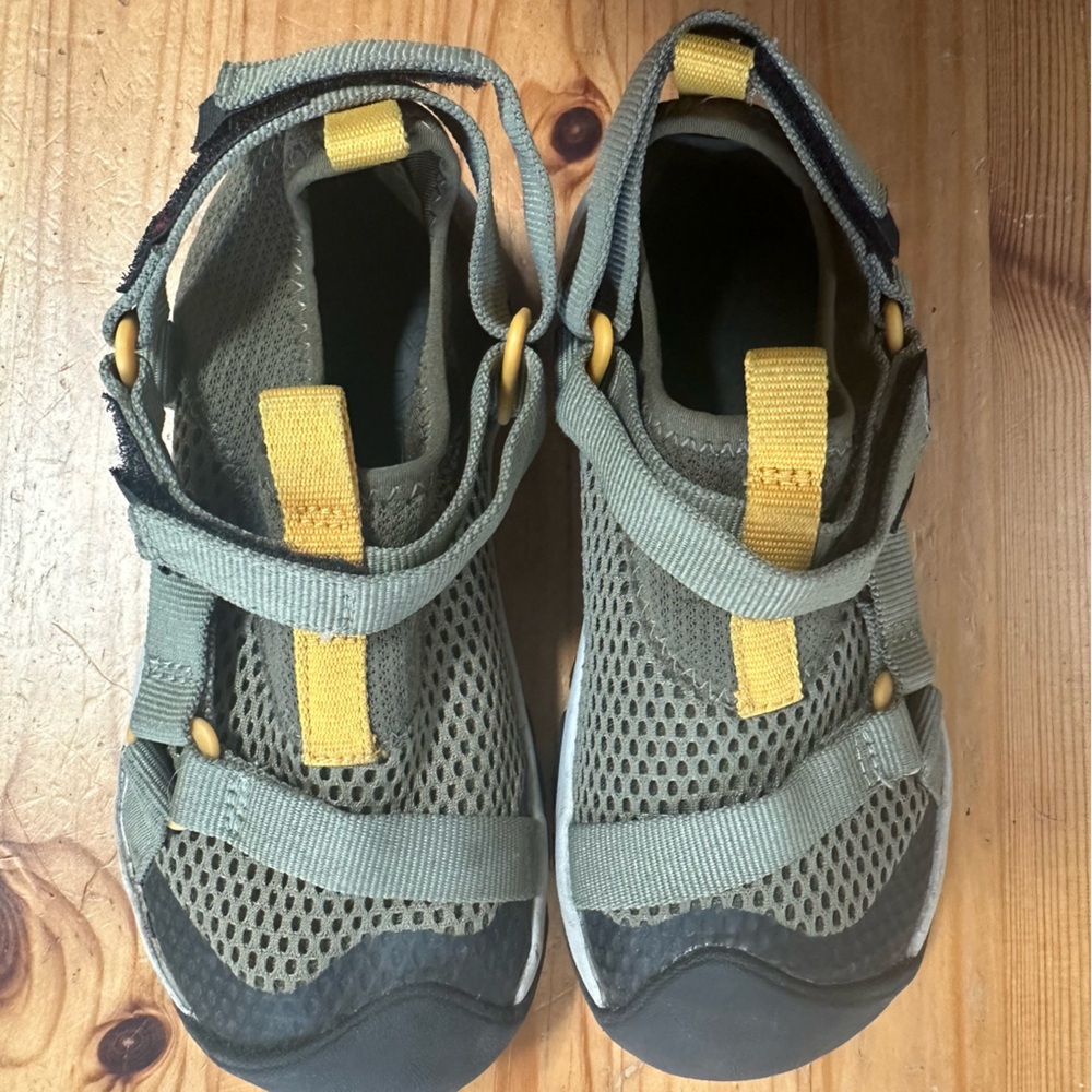 Teva Kids Water Shoes - Olive and Mustard